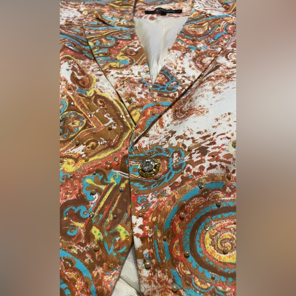 Mesmerize Jacket With Pearls And Sequins Applicat… - image 3